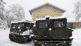 Přívaly sněhu trápí Evropu: V Německu ochromily dopravu, chlapce (†16) zabila v Rakousku lavina