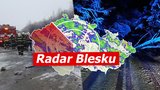 Po sněžení v Česku hrozí náledí, stovky domácností jsou bez proudu. Sledujte radar Blesku