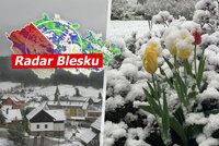 Apríl si pohrává s teplotami: Napadne 30 cm sněhu, varují meteorologové. Sledujte radar Blesku