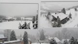 Česko je pod sněhem: Nasněžilo i ve 400 metrech nad mořem!