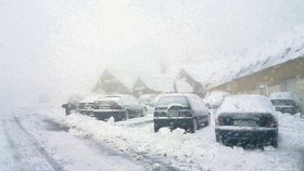 Včera ráno napadl první sníh na nejvyšší moravské hoře Pradědu v Jeseníkách