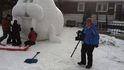 Úžasné sochy ze sněhu mají na svědomí tři bratři z Minnesoty!