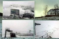 Sníh je na cestě: Na Slovensku už napadlo, v Česku nachumelí až 30 cm