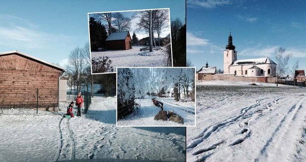 První sníh pokryl Česko! Pozor na ledovku, varují silničáři