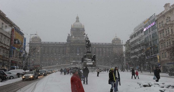 Václavské náměstí vypadá jak z ruského filmu