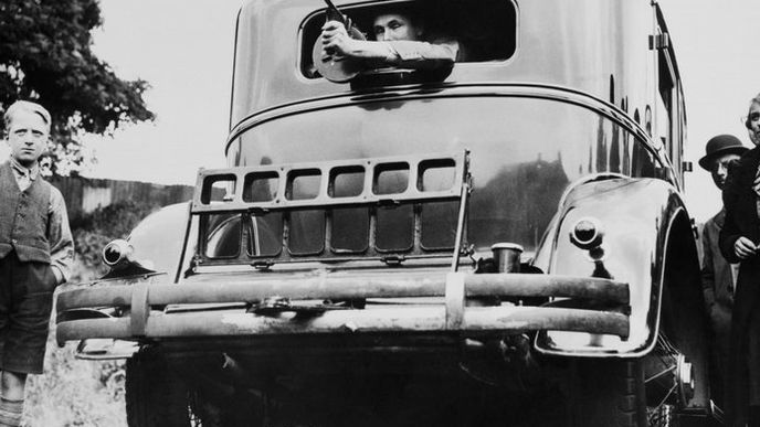 Snímek Cadillacu Al Capona z roku 1938