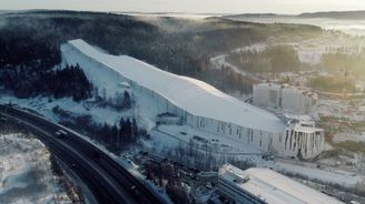 Globální oteplování zavádí nové pořádky. Norsko otevřelo svou první indoor sjezdovku Globální oteplování zavádí nové pořádky. Norsko otevřelo svou první indoor sjezdovku