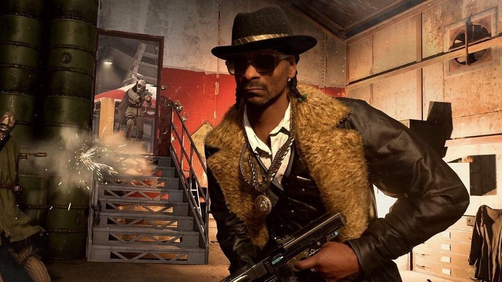 Snoop Dog v herním titulu Call of Duty