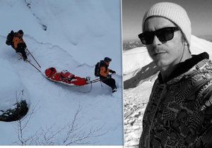 Snowboardistu Michala (†37) zabila ve středu lavina: Miloval hory: Ty se mu staly osudnými.