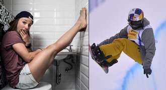 Olympijská snowboardistka Šárka Pančochová šťastně žije v holobytě