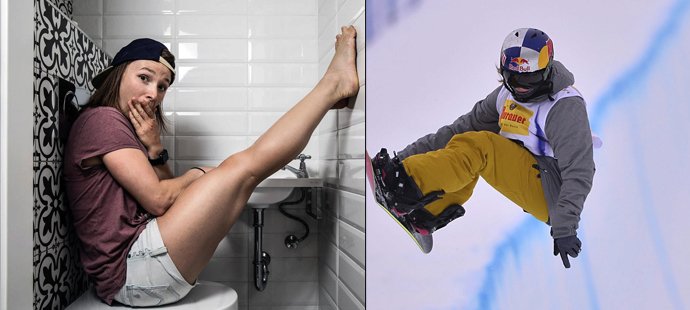 Snowboardistka Šárka Pančochová nechala nahlédnout do svého soukromí. V tomhle bytě žije!