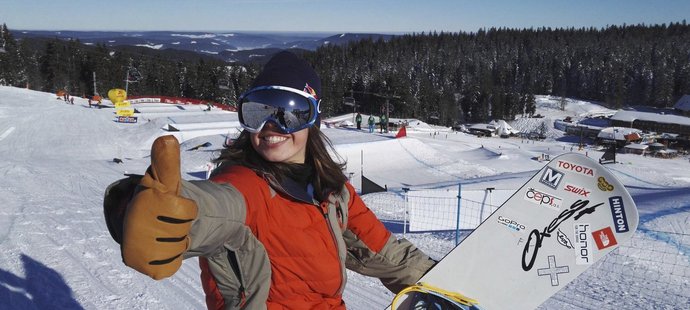 Eva Samková vyhrála kvalifikaci na sobotní závod Světového poháru ve snowboardingu v německém Feldbergu