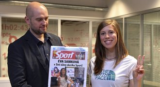 Zlatá Eva Samková vstoupila do Síně slávy deníku Sport