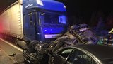Tragická nehoda u Soběchleb: Jeden člověk zemřel, další se zranil