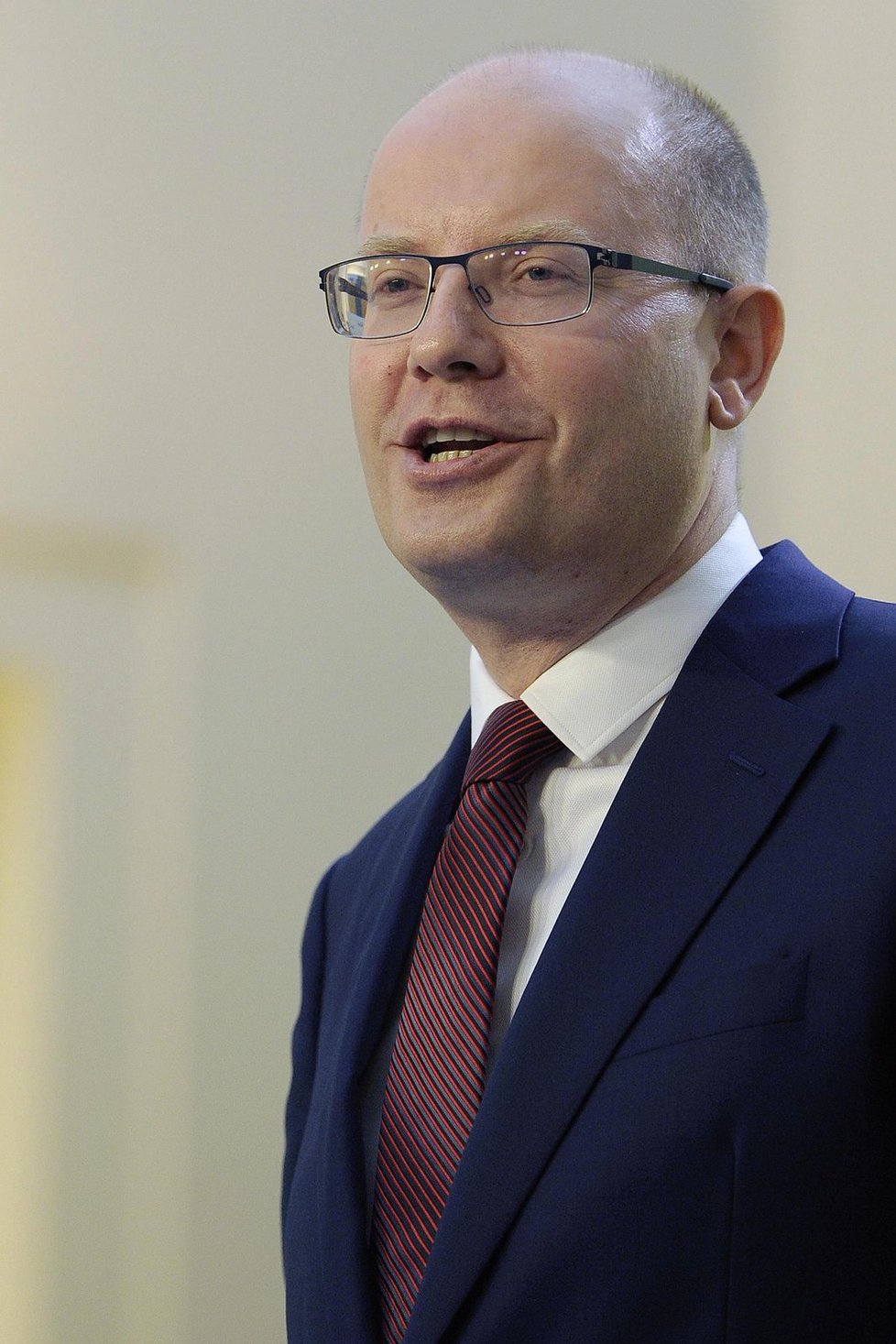 Premiér Bohuslav Sobotka