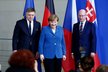 Setkání Bohuslava Sobotky, Roberta Fica a Angely Merkelové