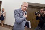 První místopředseda ANO Jaroslav Faltýnek při příchodu na koaliční radu