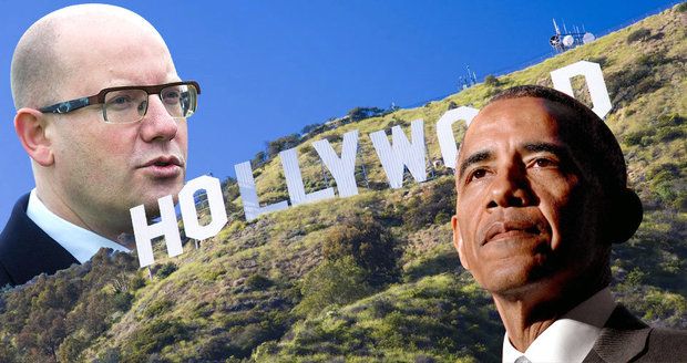 Sobotka jede dobýt Hollywood, zastaví se i na večeři pořádané Obamou