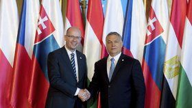 O migraci i společných projektech ve vědě a výzkumu nebo na železnici dnes na okraj summitu visegrádské čtyřky (V4), jednali premiéři České republiky a Maďarska Bohuslav Sobotka a Viktor Orbán.