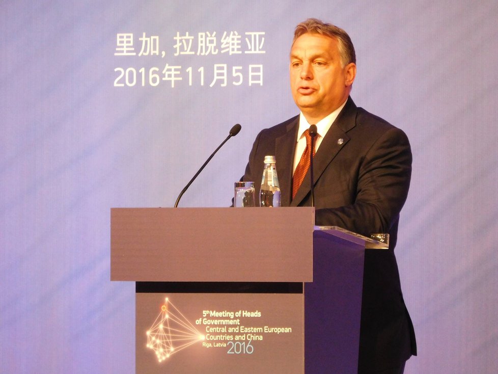 Závěr summitu v Rize: Maďarský premiér Viktor Orbán