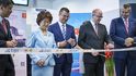 Otevírání další letecké linky mezi Českem a Čínou. "Luftjarda" Tvrdík nesměl chybět.