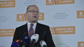 Premiér Bohuslav Sobotka (ČSSD) oznámil změny ve vládě.