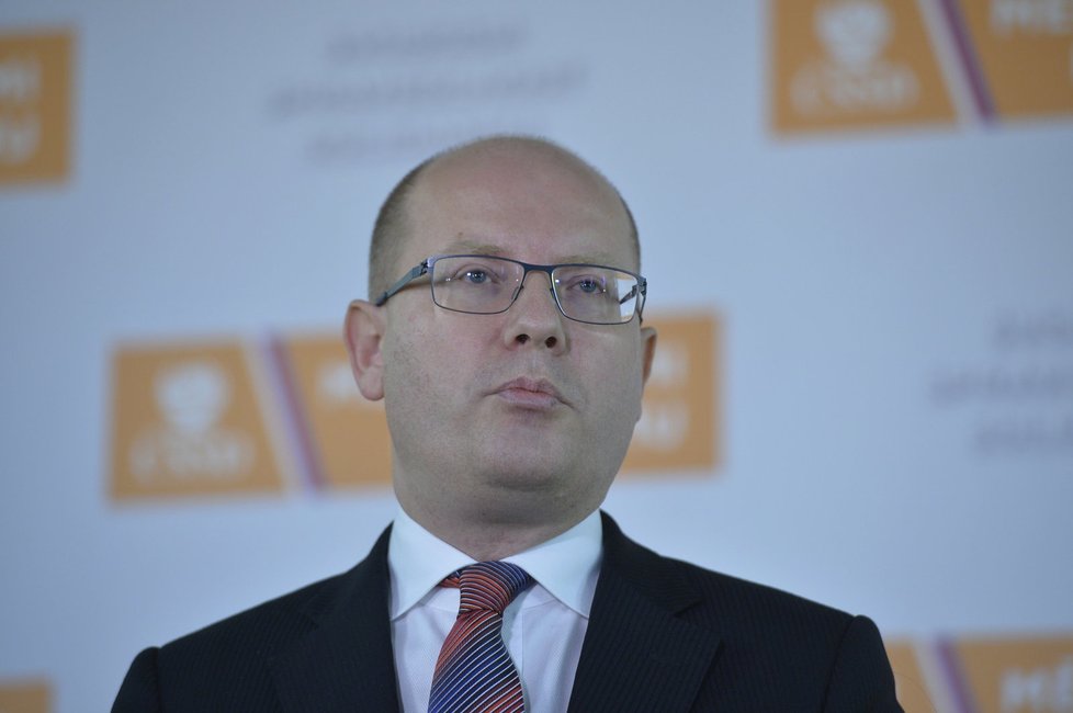 Premiér Bohuslav Sobotka (ČSSD) oznámil změny ve vládě