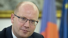 Premiér Bohuslav Sobotka poskytl rozhovor ČTK.