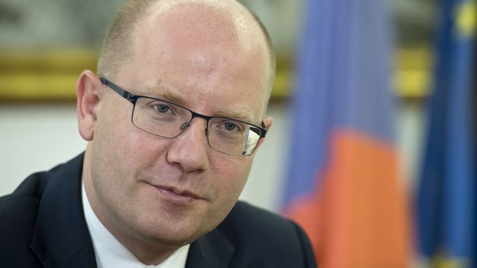 Premiér Bohuslav Sobotka  