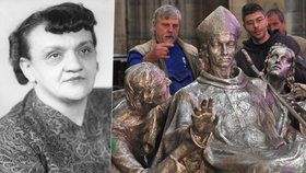 Spor o sochu v Chrámu sv. Víta u soudu: Příbuzná sochařky žaluje arcibiskupství, chce odlitek zničit