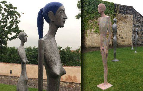 Osudové ženy sochaře Radka Andrleho jsou z kovu. Pracoval s Olbramem Zoubkem
