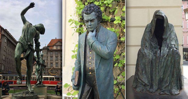 Kontroverzní sochy Anny Chromy zaplavují Prahu: Odborníkům se to nelíbí