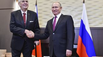 Zeman se v Soči setkal s Putinem, Kreml ocenil „politickou moudrost a autoritu“ českého prezidenta Zeman se v Soči setkal s Putinem, Kreml ocenil „politickou moudrost a autoritu“ českého prezidenta