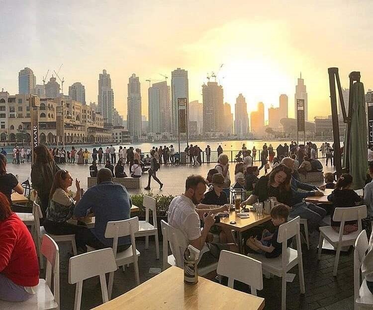 Restaurace Social House je v Dubaji oblíbená.