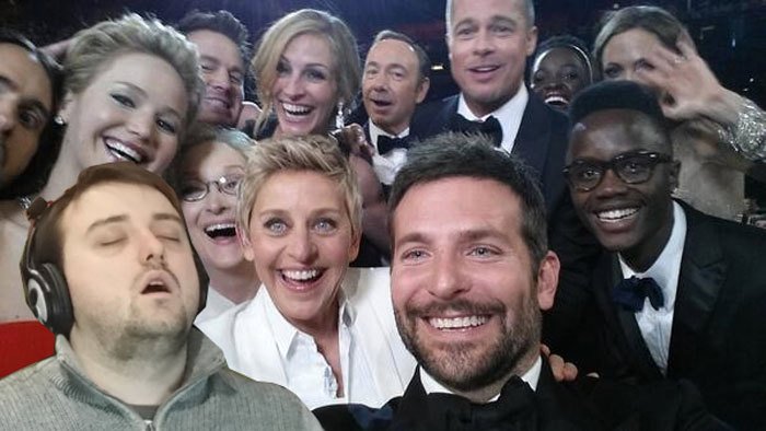 Vtípky se spáčem: Oscarová selfie