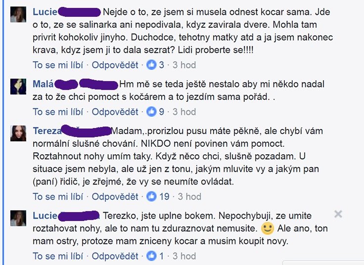 Riskující matka rozpoutala debatu na sociální síti.