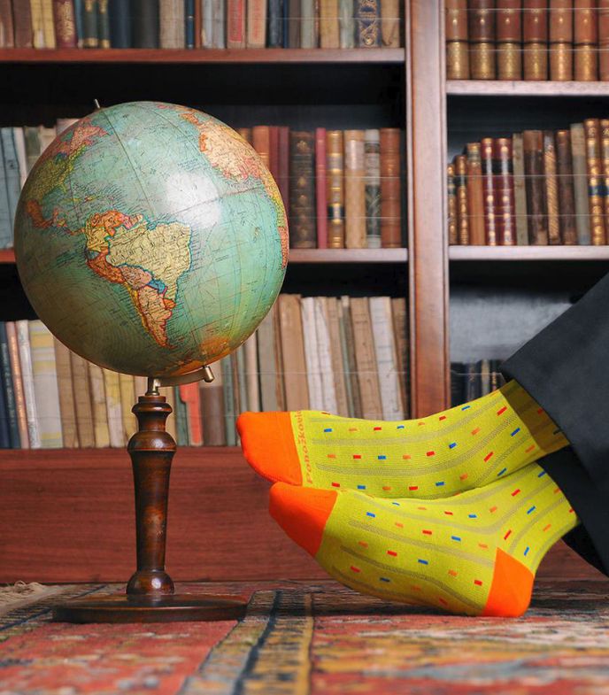 Svým zevnějškem, včetně ponožek, komunikujeme s okolním světem.