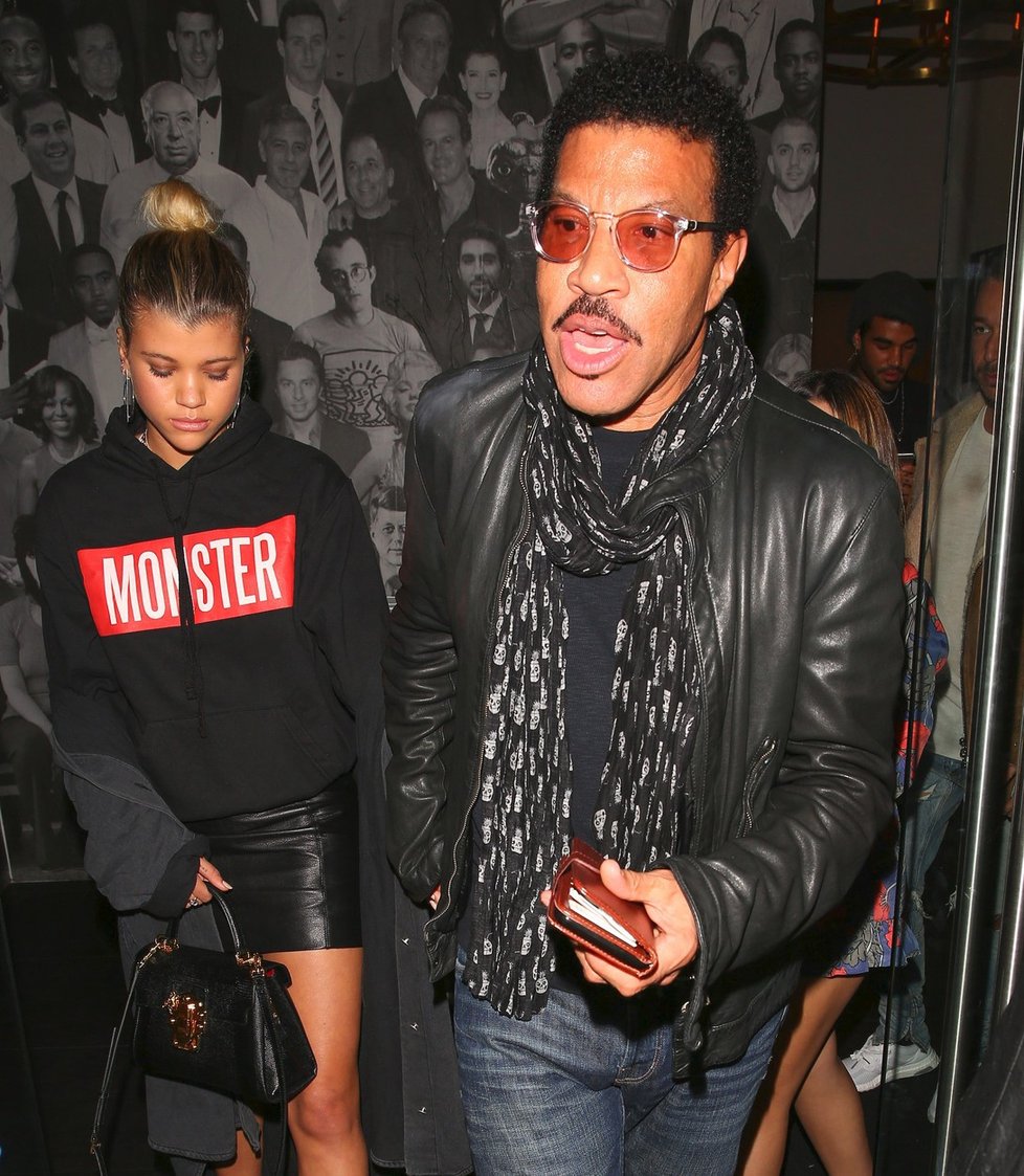 Lionel Richie a jeho dcera Sofia Richie