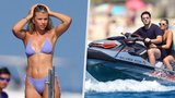 Modelka Sofia Richieová řádila ve vlnách: Policie jí napařila pokutu!