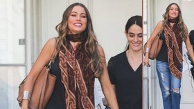 Styl podle celebrit: I sexbomba Sofia Vergara nosí džíny a obyčejné tričko!