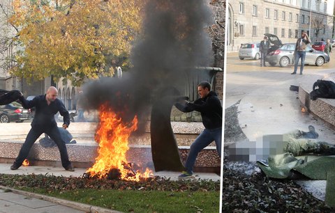 Nezaměstnaná matka se upálila: Bála se o osud syna