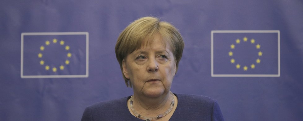 Německá kancléřka  Angela Merkelová na summitu v bulharské Sofii