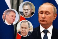 Tablo Putinovy party: Kdo žene Rusko do války a za „bratrskou pomocí“ Donbasu?