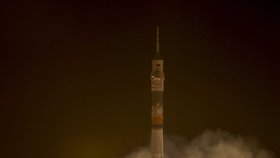 Odstartovala loď s Rusem a Američanem, kteří stráví na ISS rok