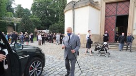 Poslední rozloučení s filozofem Janem Sokolem v Praze (24. 6. 2021)