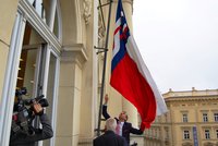 Letos poprvé: Nad Brnem vlaje sokolský prapor, připomíná gestapáckou zvůli