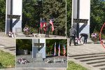 V Sokolově nechalo město před pietním aktem u pomníku odnést americkou vlajku. Poté ji vrátilo.