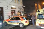 Výbuch granátu v Sokolovské ulici v Praze