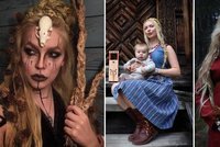Talentovaná umělkyně je posedlá vikingy: Syna vychovává jako válečníka