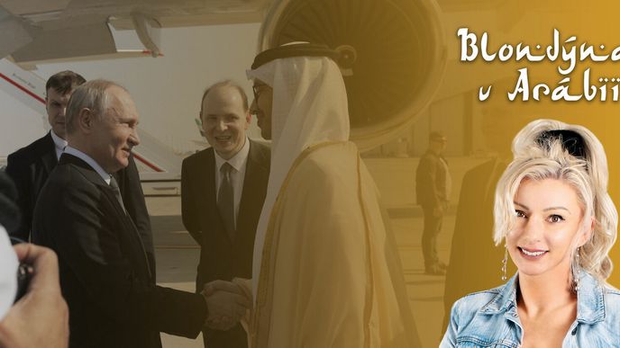 Blondýna v Arábii: Putin a já
